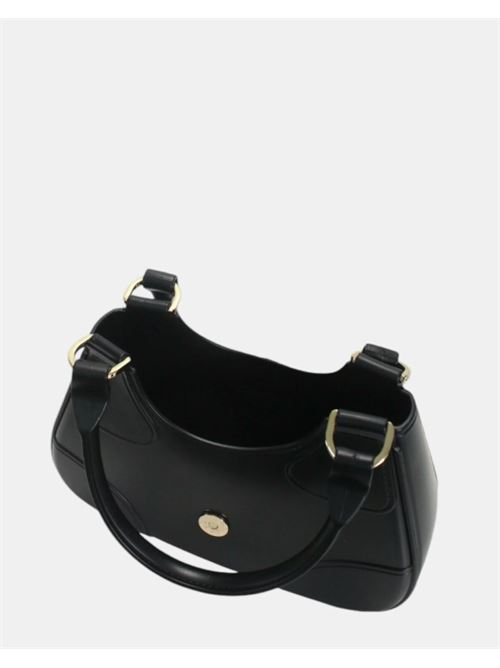 Flat Circle handbag MARC ELLIS | FLAT CIRCLE.BLK/LIGHT GOLD